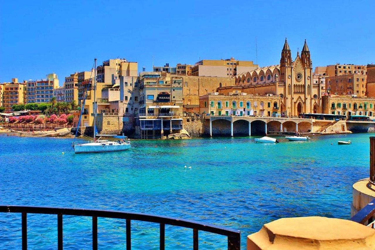 Modern 2 Bedroom Maisonette In Central Sliema Exterior foto