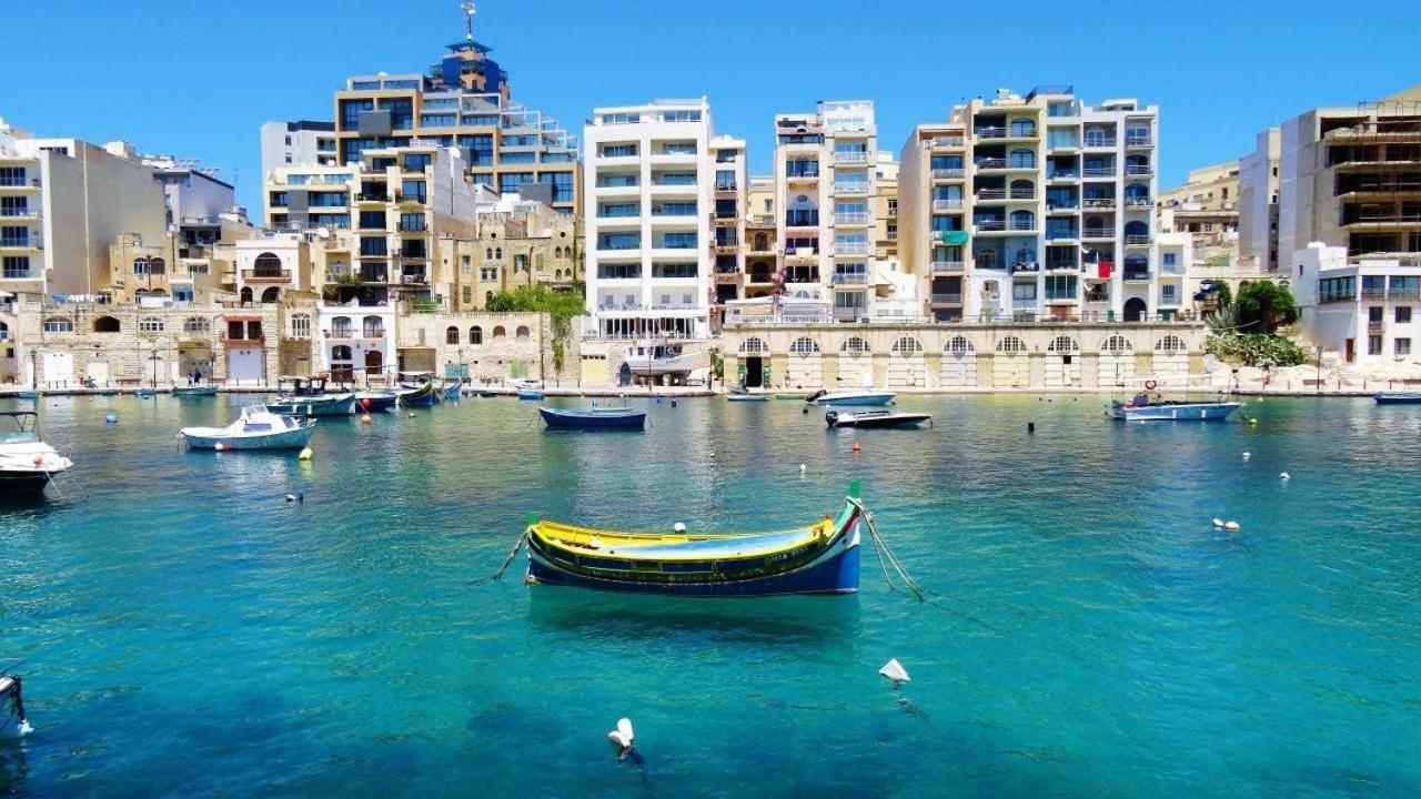 Modern 2 Bedroom Maisonette In Central Sliema Exterior foto